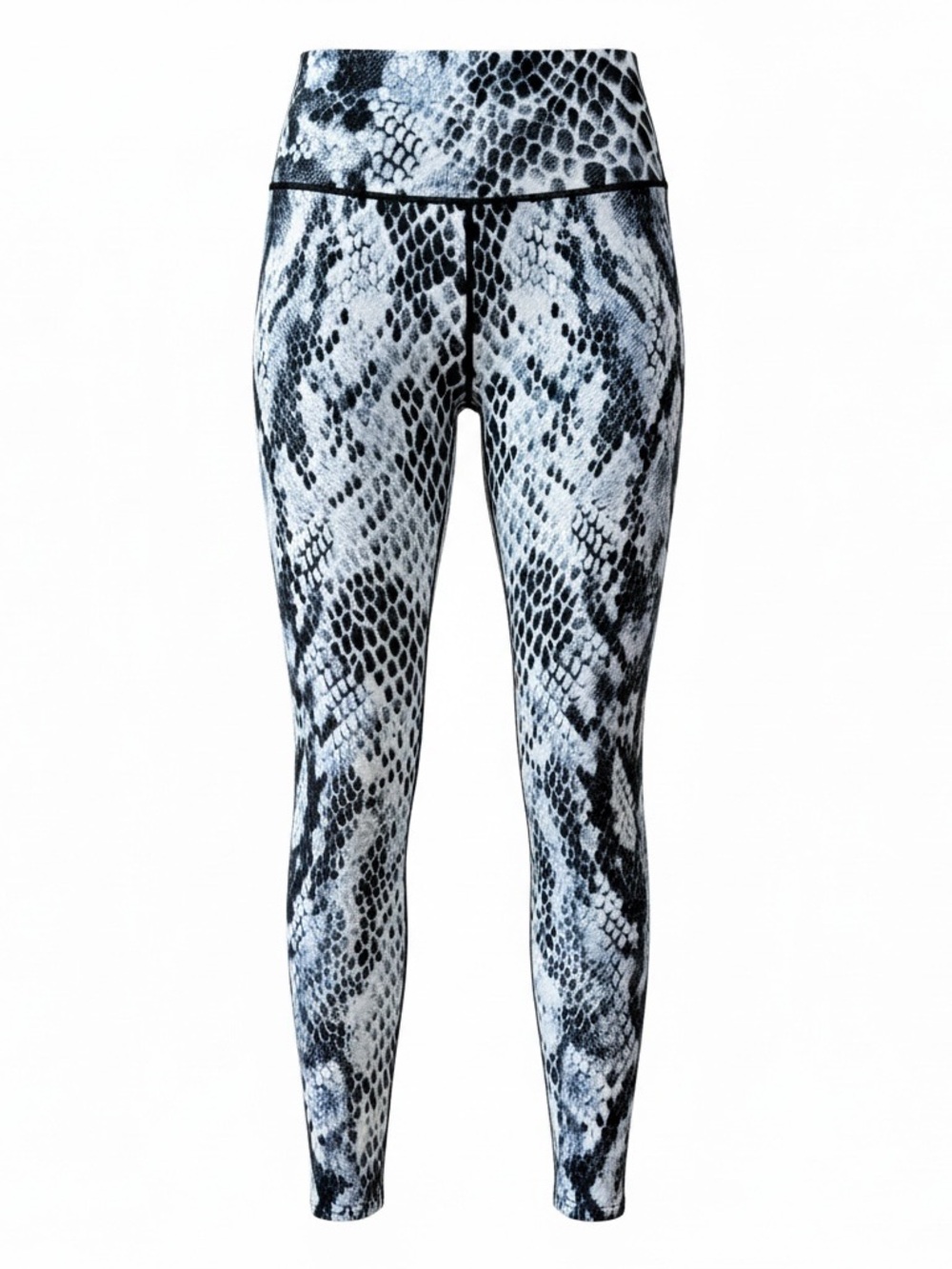 Colorado Threads Snakeskin Leggings - Black & White - Size Small